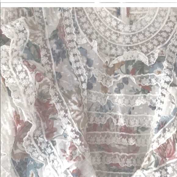 Nwot Zimmermann Bowie cotton lace dress - Picture 10 of 12